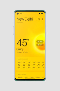 OnePlus Weather - Oxygen OS 11